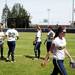 Michigan outfielder Nicole Sappingfield walks on the field before the game against Northwestern on Sunday, May 5. Daniel Brenner I AnnArbor.com
